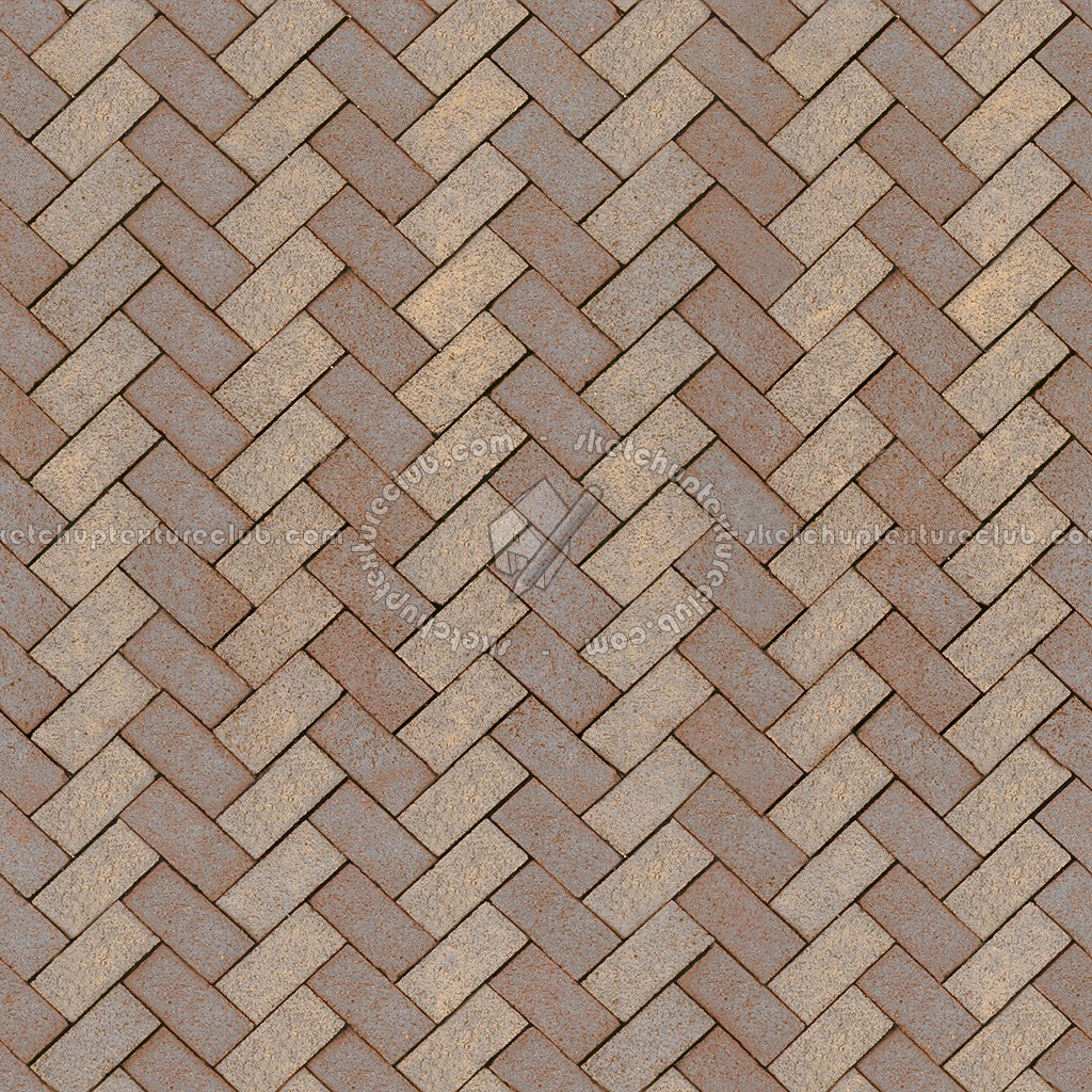 Textures   -   ARCHITECTURE   -   PAVING OUTDOOR   -   Terracotta   -   Herringbone  - Cotto paving herringbone outdoor texture seamless 16103 (seamless)