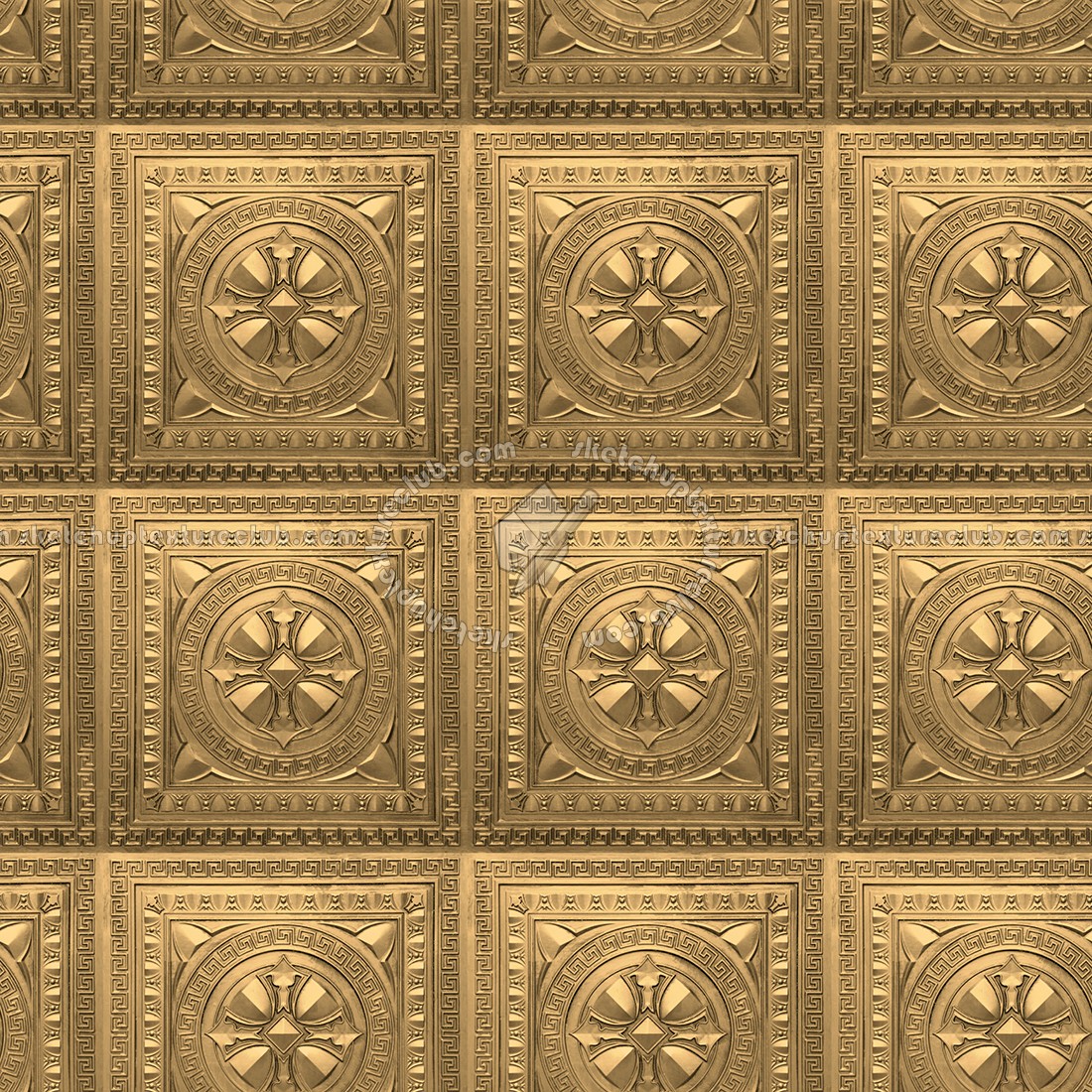 Textures   -   MATERIALS   -   METALS   -   Panels  - Gold metal panel texture seamless 10448 (seamless)