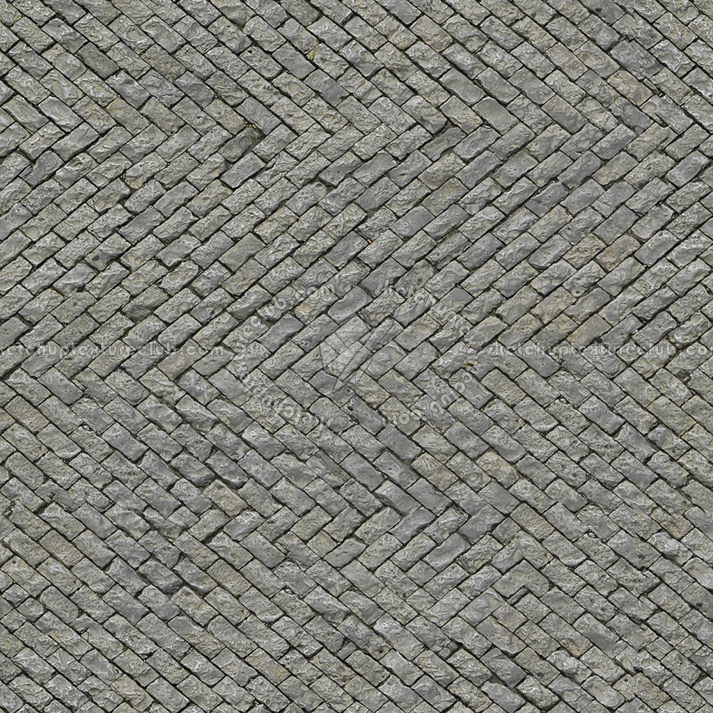 Textures   -   ARCHITECTURE   -   PAVING OUTDOOR   -   Pavers stone   -   Herringbone  - Stone paving herringbone outdoor texture seamless 06565 (seamless)