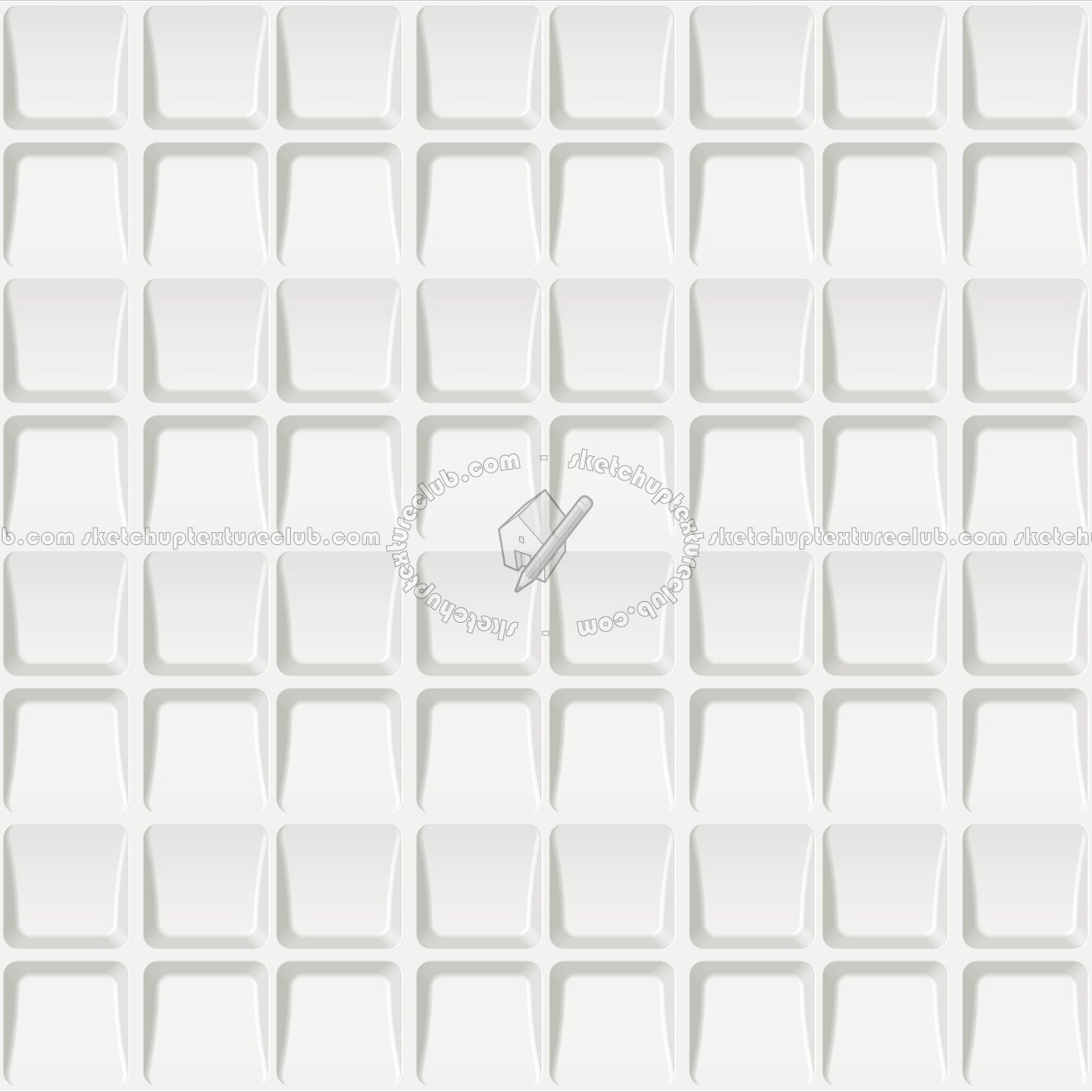 Textures   -   ARCHITECTURE   -   DECORATIVE PANELS   -   3D Wall panels   -   White panels  - White interior 3D wall panel texture seamless 02985 (seamless)