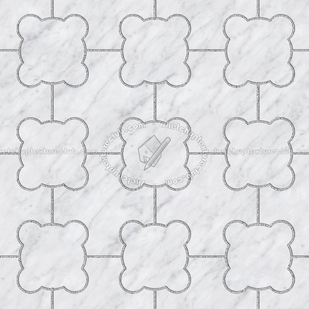Textures - ARCHITECTURE - PAVING OUTDOOR - Marble - Carrara marble paving outdoor texture seamless 17829 (seamless)