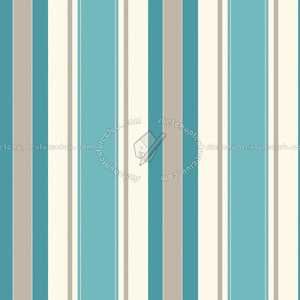 Textures - MATERIALS - WALLPAPER - Striped - Blue - Ivory turquoise striped wallpaper exture seamless 11575 (seamless)
