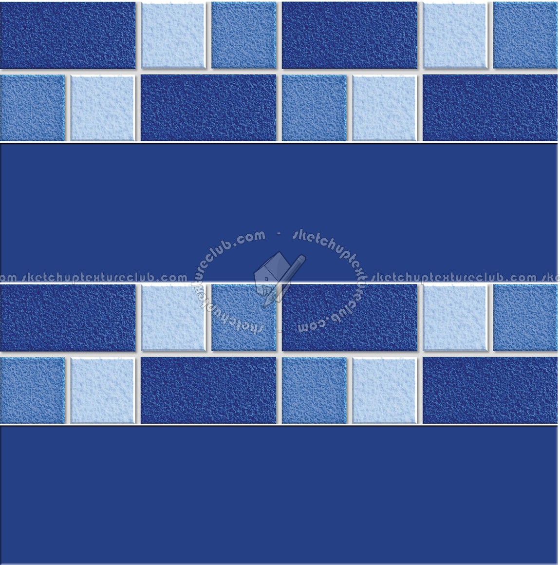 Textures   -   ARCHITECTURE   -   TILES INTERIOR   -   Mosaico   -   Mixed format  - Mosaico mixed size tiles texture seamless 15592 (seamless)