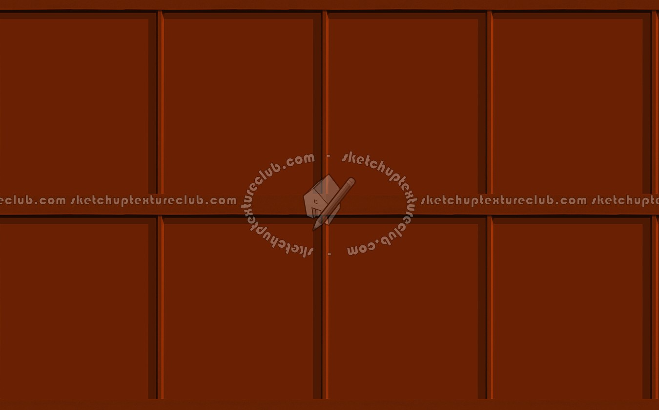 Textures - MATERIALS - METALS - Facades claddings - Red metal facade cladding texture seamless 10157 (seamless)