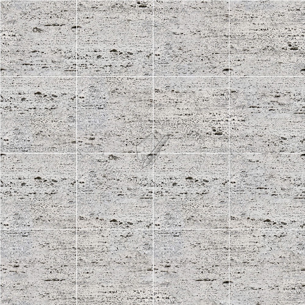 Textures - ARCHITECTURE - TILES INTERIOR - Marble tiles - Travertine - Roman travertine floor tile texture seamless 14718 (seamless)