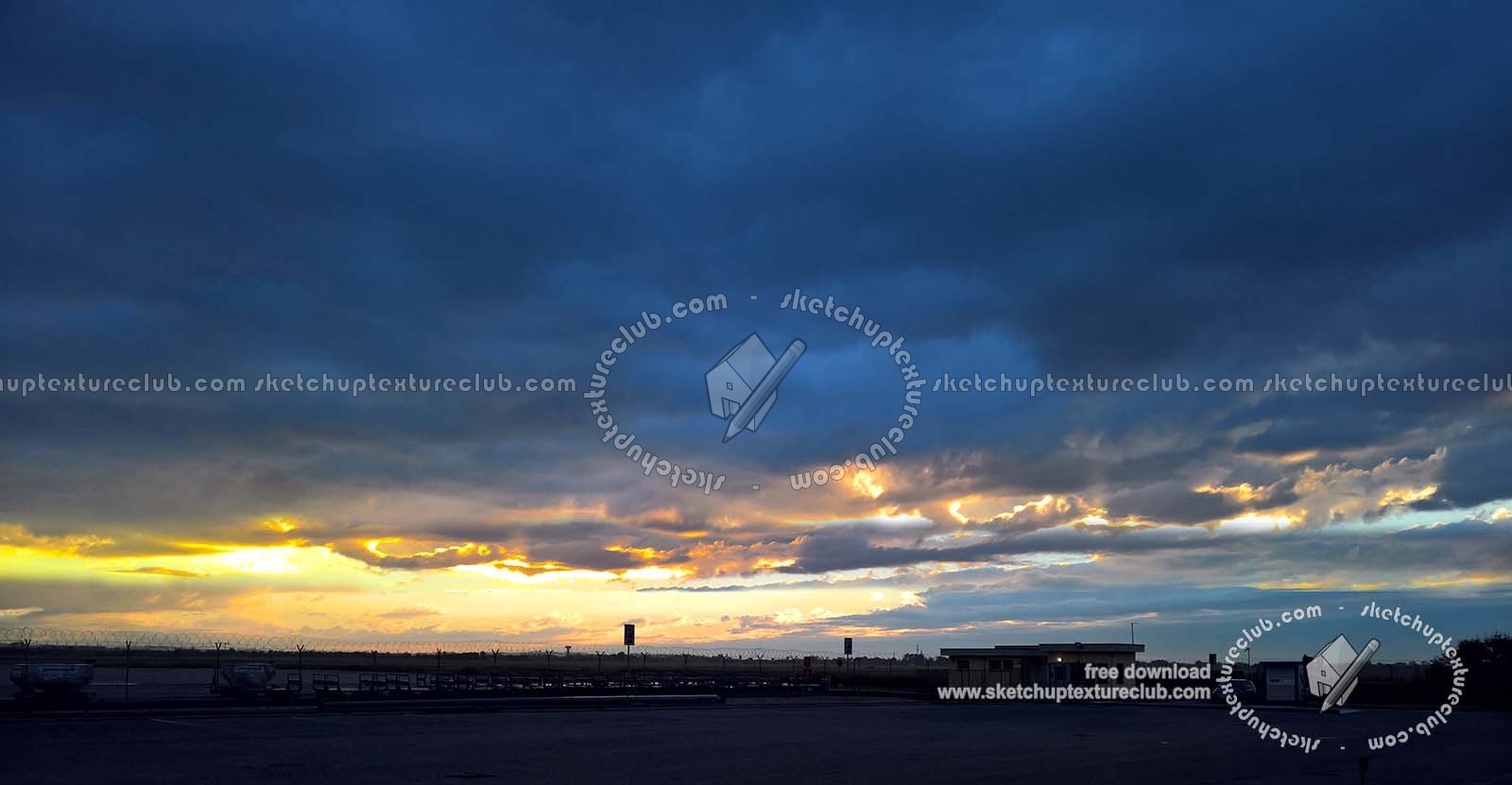 Textures   -   BACKGROUNDS &amp; LANDSCAPES   -   SUNRISES &amp; SUNSETS  - Sunrise with countryside background 19245