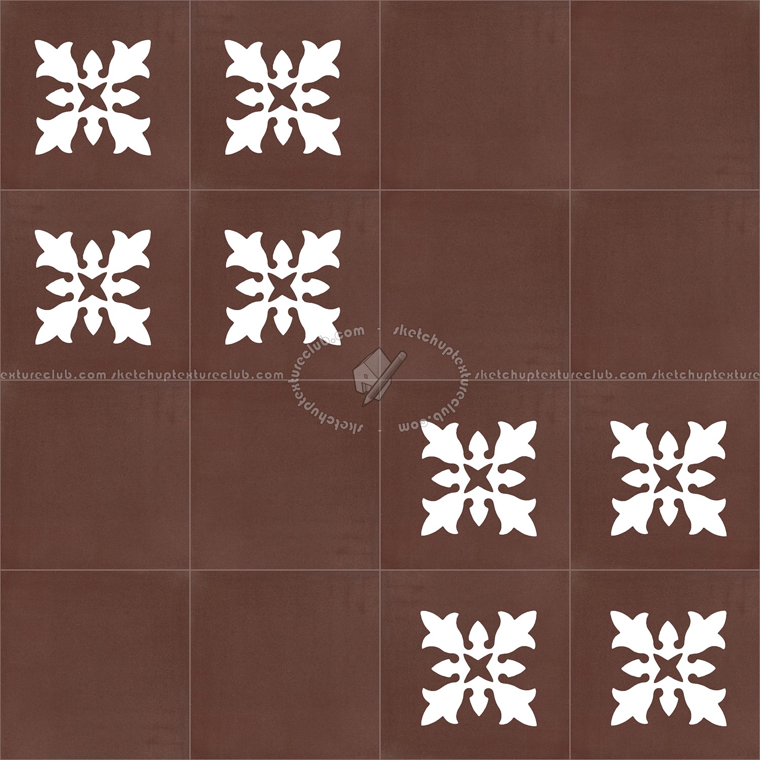 Textures   -   ARCHITECTURE   -   TILES INTERIOR   -   Cement - Encaustic   -   Encaustic  - Traditional encaustic cement ornate tile texture seamless 13493 (seamless)