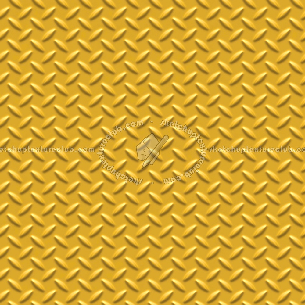 Textures - MATERIALS - METALS - Plates - Yellow painted metal plate texture seamless 10631 (seamless)