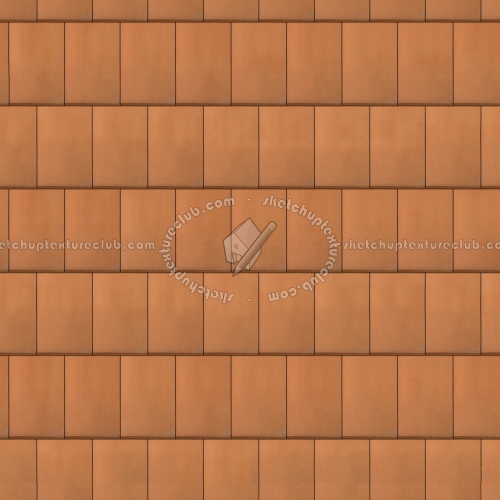 Textures - ARCHITECTURE - ROOFINGS - Flat roofs - Flat clay roof tiles texture seamless 03577 (seamless)