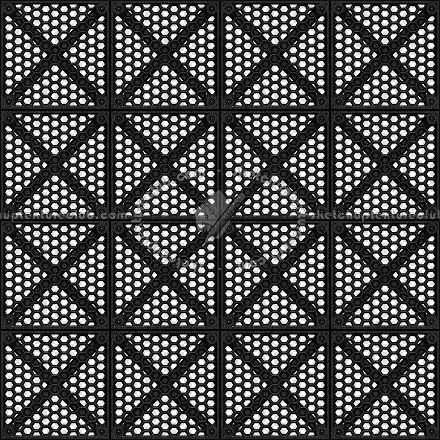 Textures   -   MATERIALS   -   METALS   -   Perforated  - Iron industrial perforate metal texture seamless 10531 (seamless)