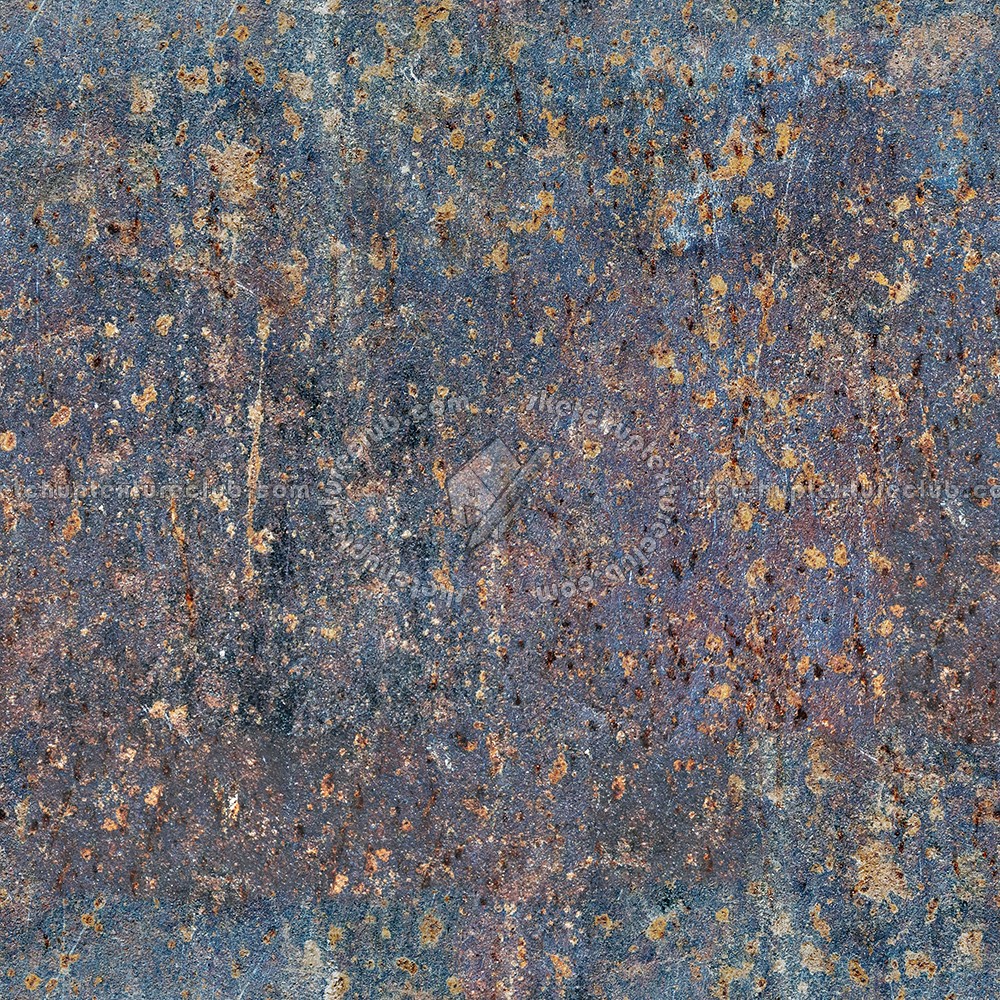 Textures   -   MATERIALS   -   METALS   -   Dirty rusty  - Painted dirty metal texture seamless 10098 (seamless)