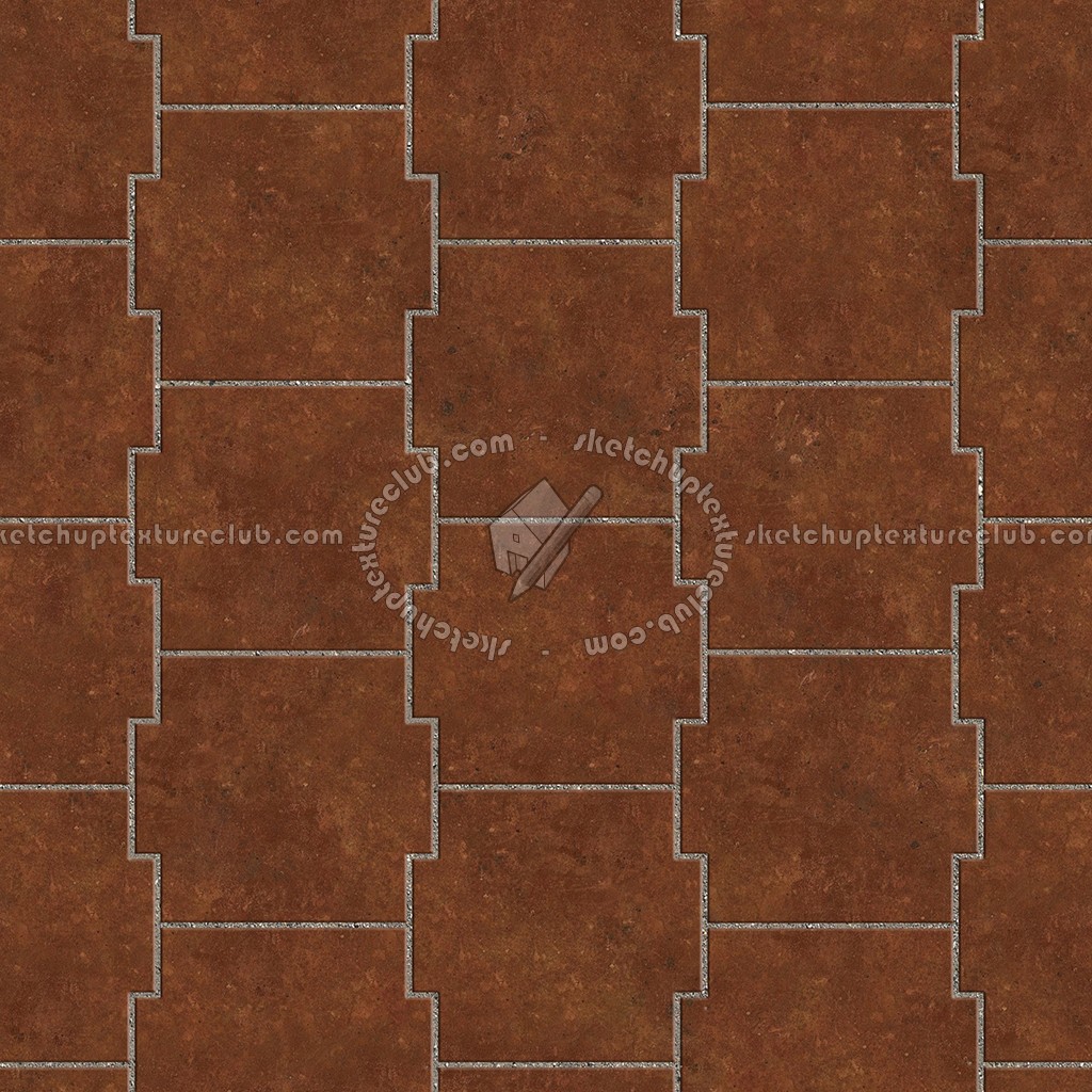 Textures   -   ARCHITECTURE   -   PAVING OUTDOOR   -   Terracotta   -   Blocks mixed  - Paving cotto mixed size texture seamless 06626 (seamless)