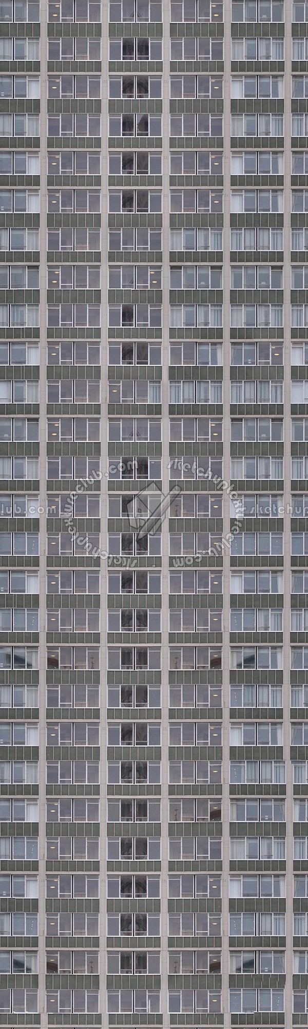 Textures - ARCHITECTURE - BUILDINGS - Skycrapers - Building skyscraper texture seamless 01005 (seamless)