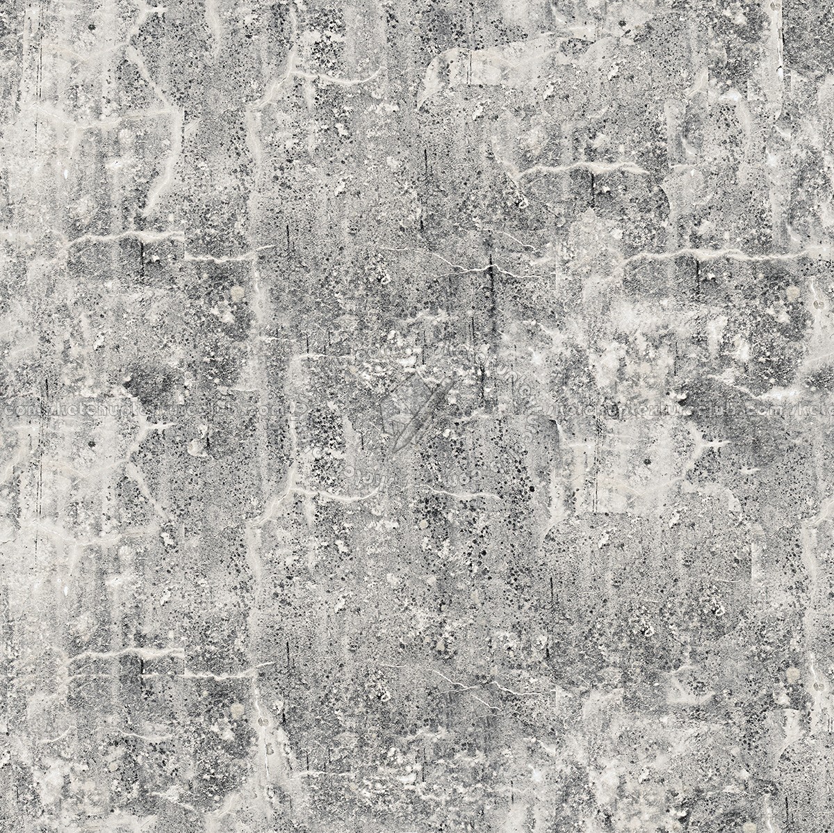 Textures   -   ARCHITECTURE   -   CONCRETE   -   Bare   -   Damaged walls  - Concrete bare damaged texture seamless 01420 (seamless)