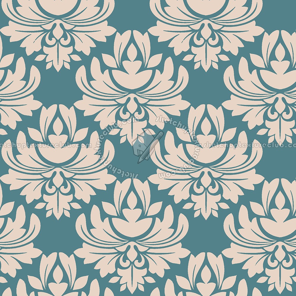 Textures   -   MATERIALS   -   WALLPAPER   -   Damask  - Damask wallpaper texture seamless 10957 (seamless)