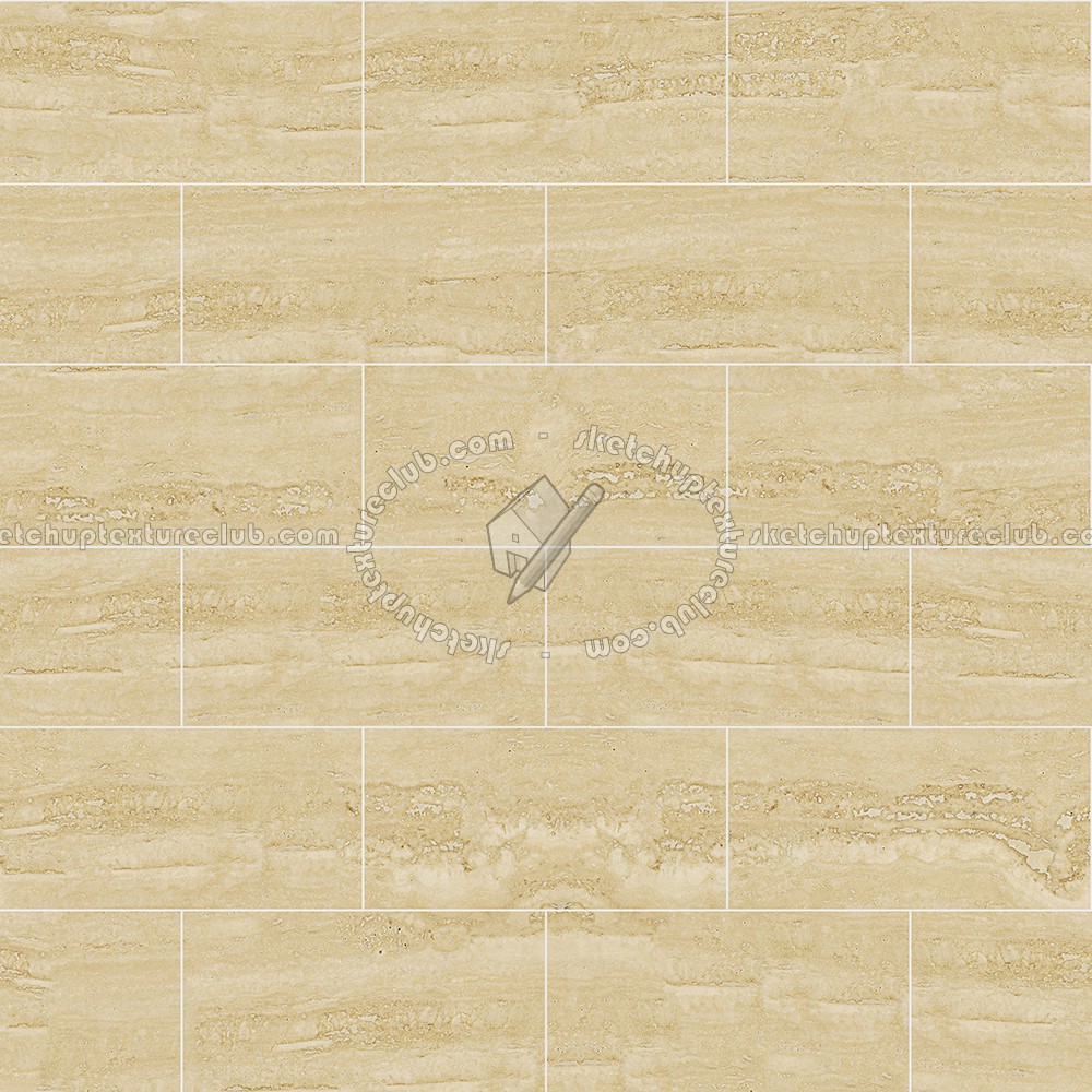 Textures   -   ARCHITECTURE   -   TILES INTERIOR   -   Marble tiles   -   Travertine  - Roman travertine floor tile texture seamless 14721 (seamless)