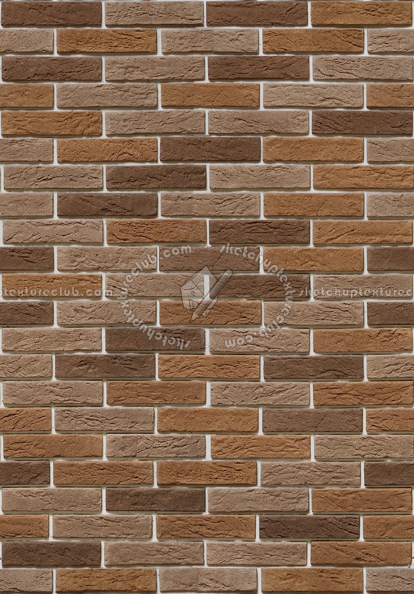 Rustic bricks texture seamless 00235