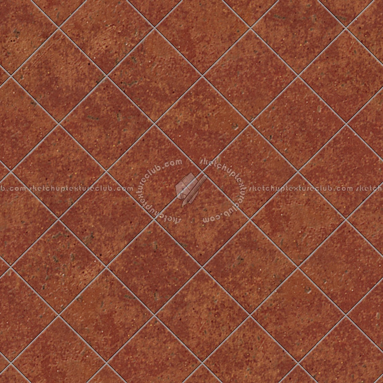 Textures   -   ARCHITECTURE   -   TILES INTERIOR   -   Terracotta tiles  - Terracotta tile texture seamless 16070 (seamless)