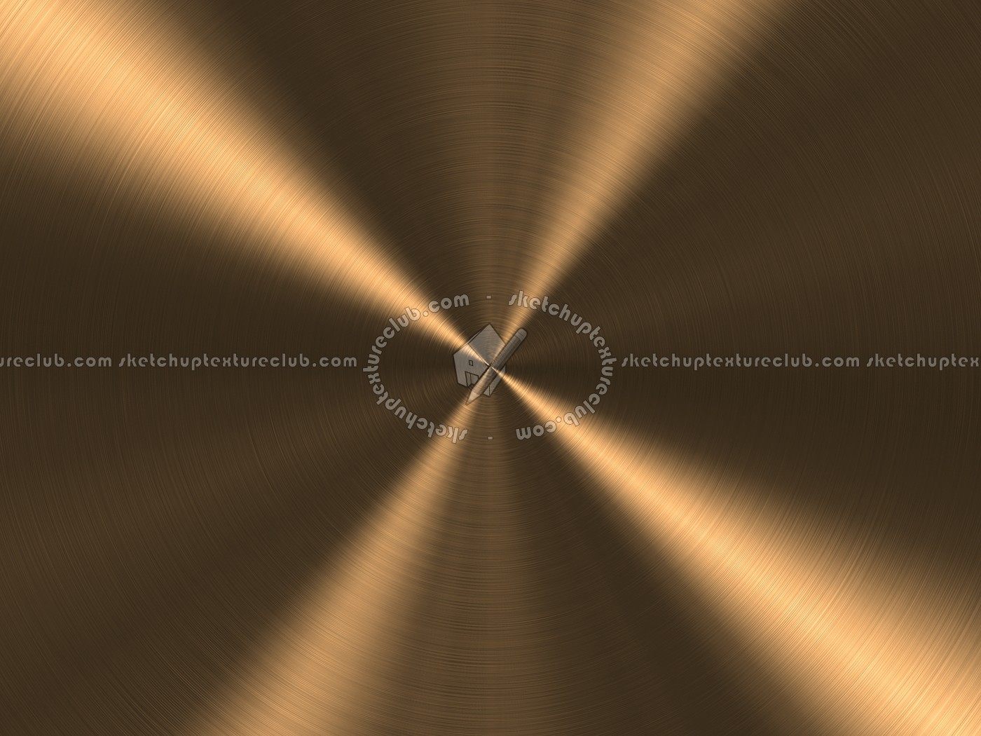 Textures   -   MATERIALS   -   METALS   -   Brushed metals  - Bronze radial brushed metal texture 09866