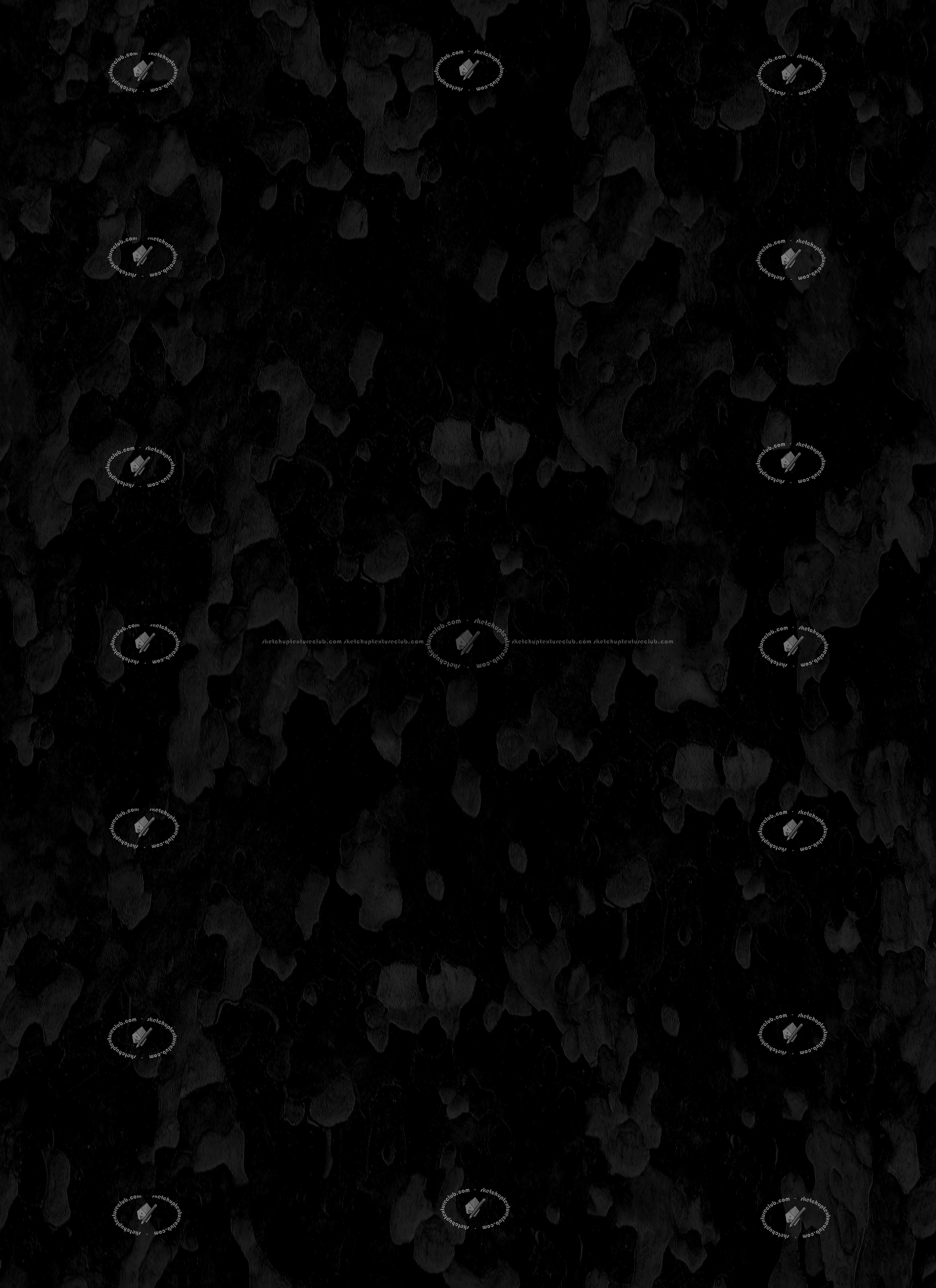 Textures   -   NATURE ELEMENTS   -   BARK  - Platanus bark texture semaless 21243 - Specular