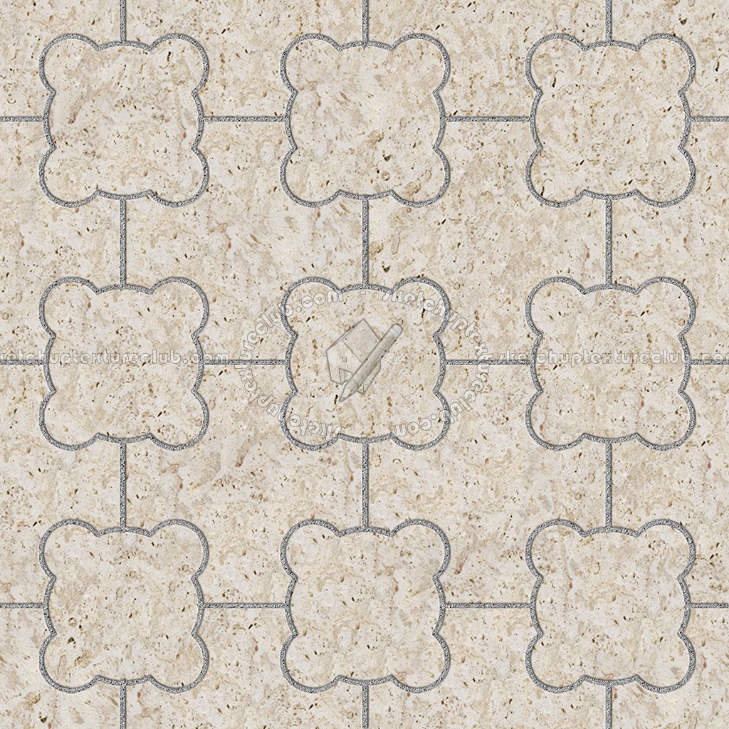 Textures   -   ARCHITECTURE   -   PAVING OUTDOOR   -   Marble  - Roman travertine paving outdoor texture seamless 17833 (seamless)