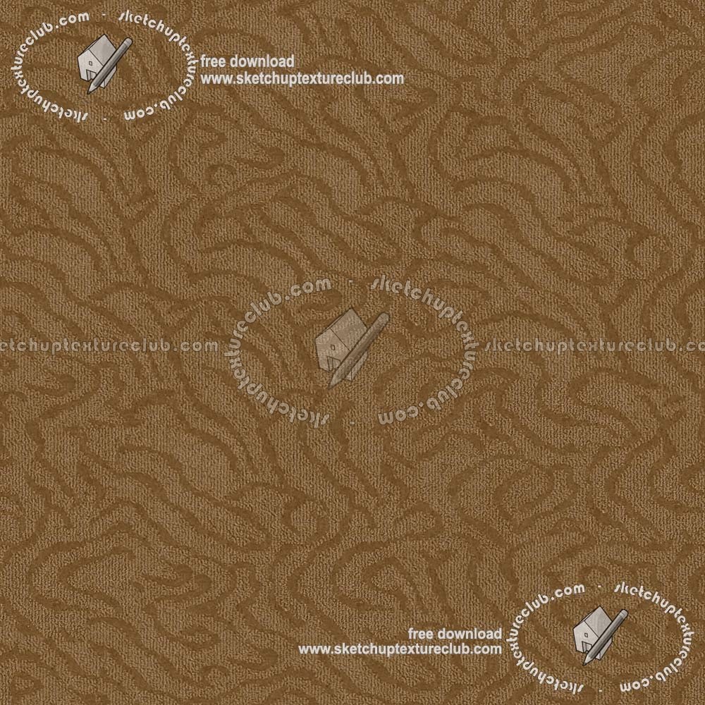 Textures - MATERIALS - CARPETING - Brown tones - Brown carpeting wave texture seamless 19487 (seamless)