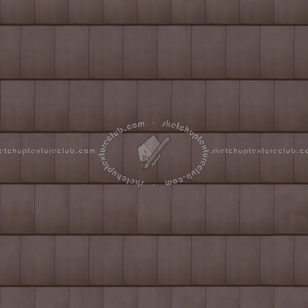 Textures   -   ARCHITECTURE   -   ROOFINGS   -   Flat roofs  - Flat clay roof tiles texture seamless 03581 (seamless)
