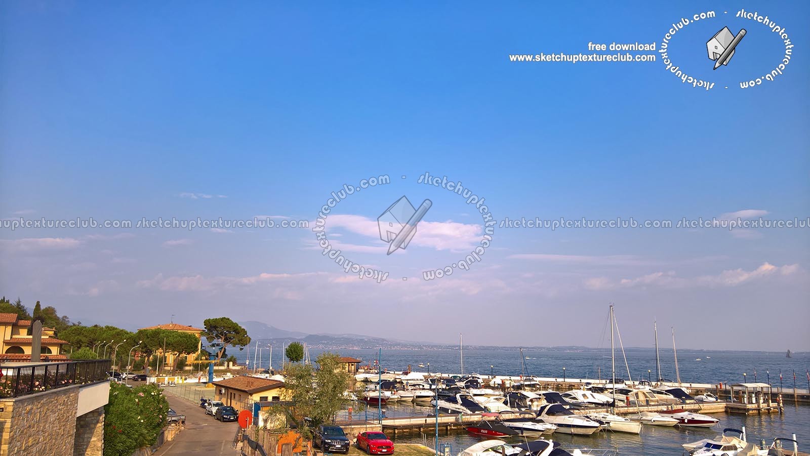 Textures   -   BACKGROUNDS &amp; LANDSCAPES   -   NATURE   -   Lakes  - Italy garda lake landascape 18331