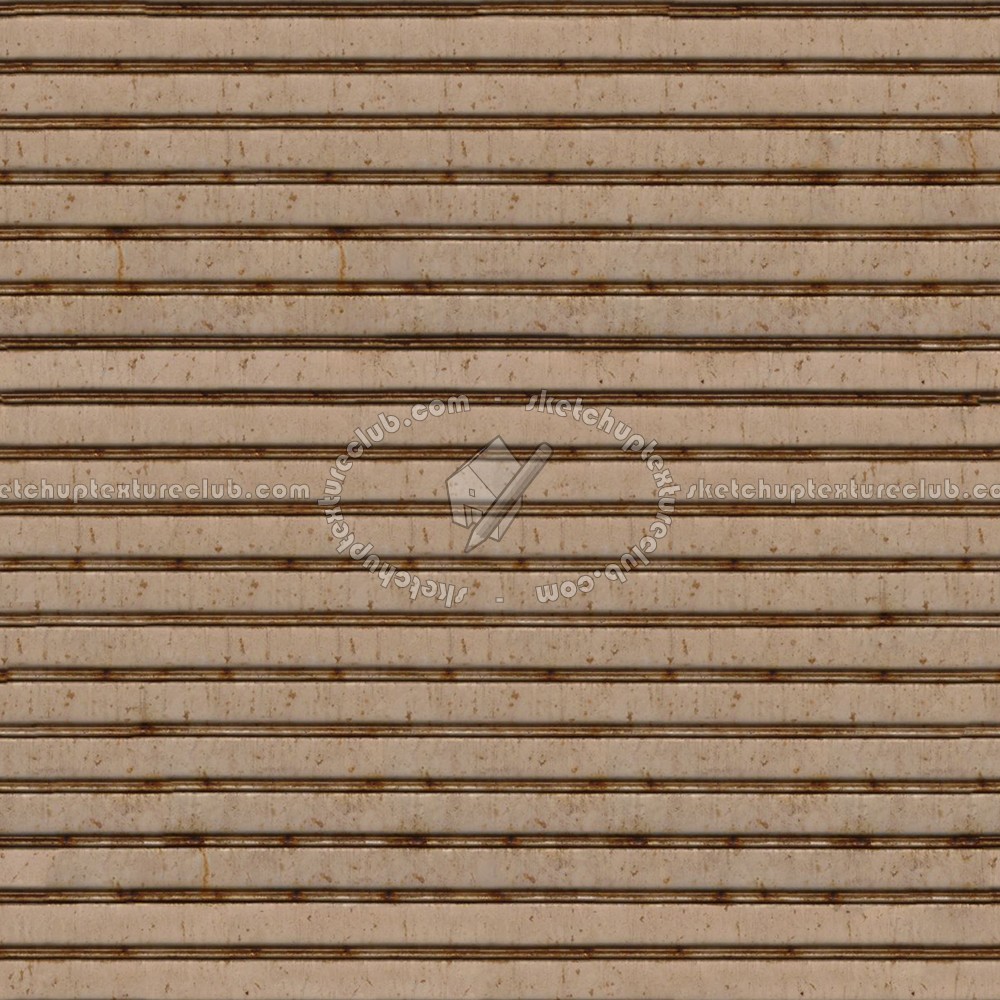 Textures   -   MATERIALS   -   METALS   -   Corrugated  - Rusted corrugated metal texture seamless 09981 (seamless)