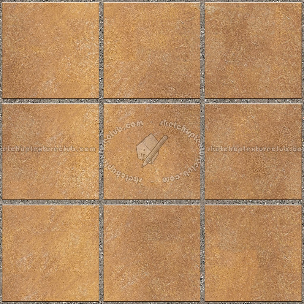 Textures - ARCHITECTURE - PAVING OUTDOOR - Terracotta - Blocks regular - Cotto paving outdoor regular blocks texture seamless 06702 (seamless)