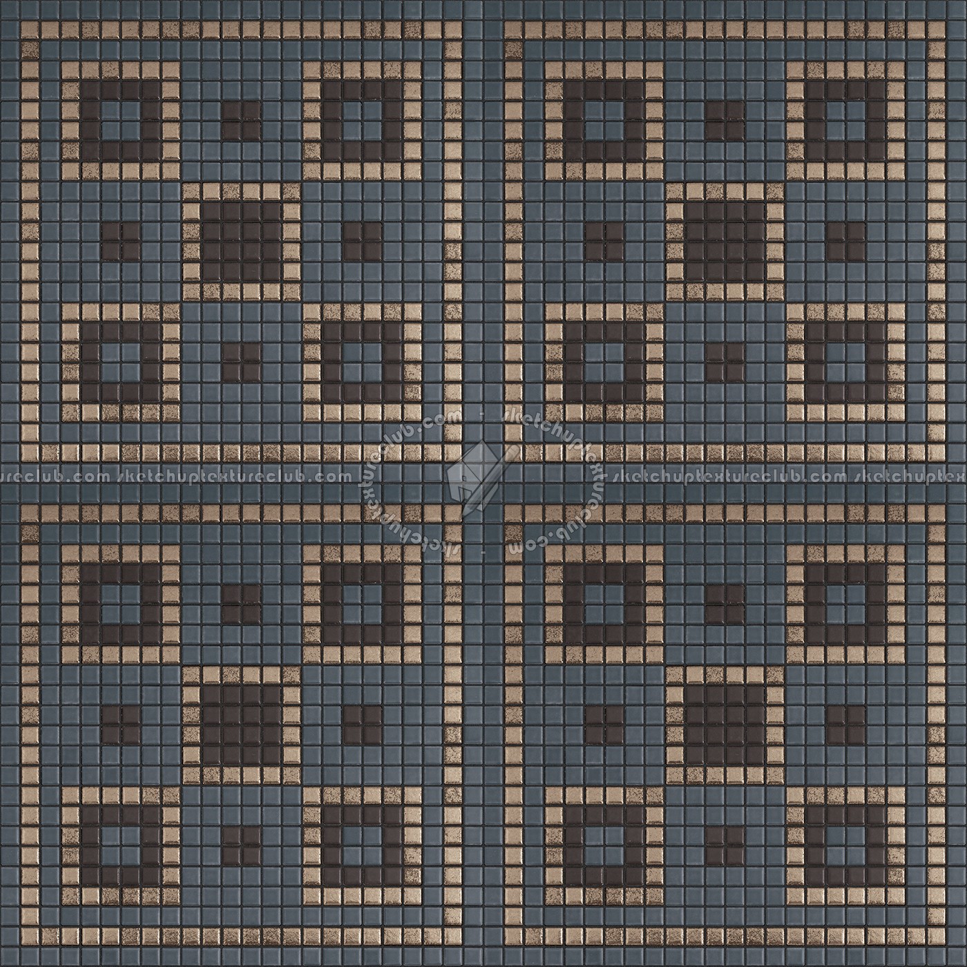 Textures   -   ARCHITECTURE   -   TILES INTERIOR   -   Mosaico   -   Classic format   -   Patterned  - Mosaico patterned tiles texture seamless 15090 (seamless)