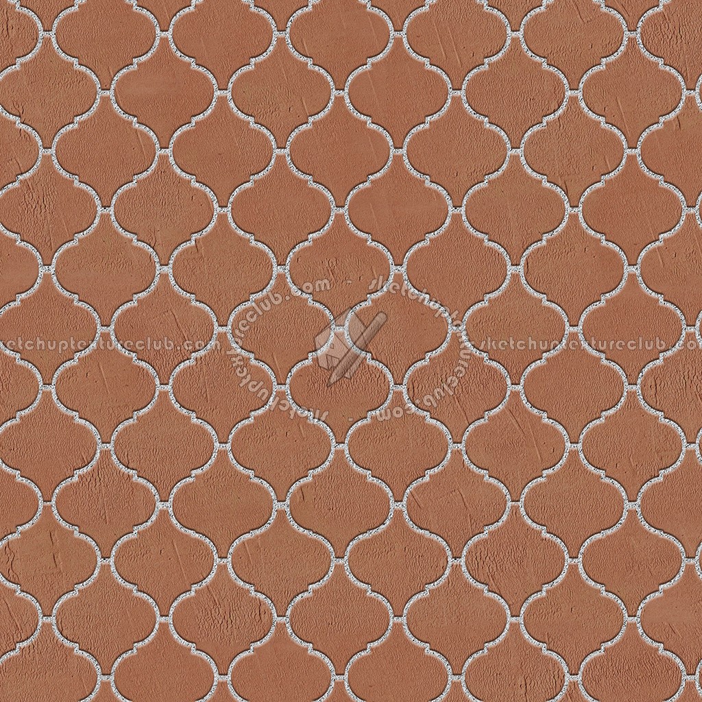 Textures - ARCHITECTURE - PAVING OUTDOOR - Terracotta - Blocks mixed - Paving cotto mixed size texture seamless 06631 (seamless)