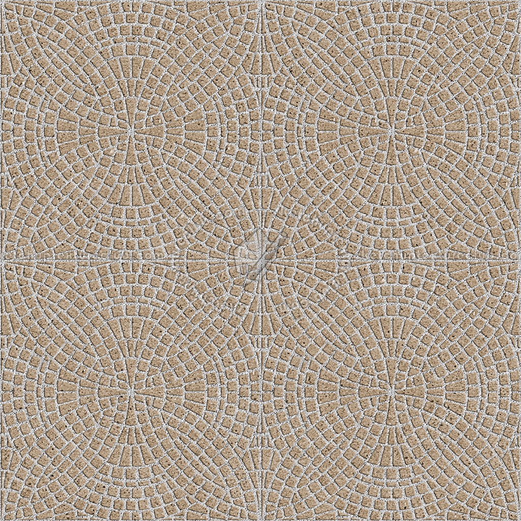 Textures - ARCHITECTURE - PAVING OUTDOOR - Pavers stone - Cobblestone - Cobblestone paving texture seamless 06471 (seamless)