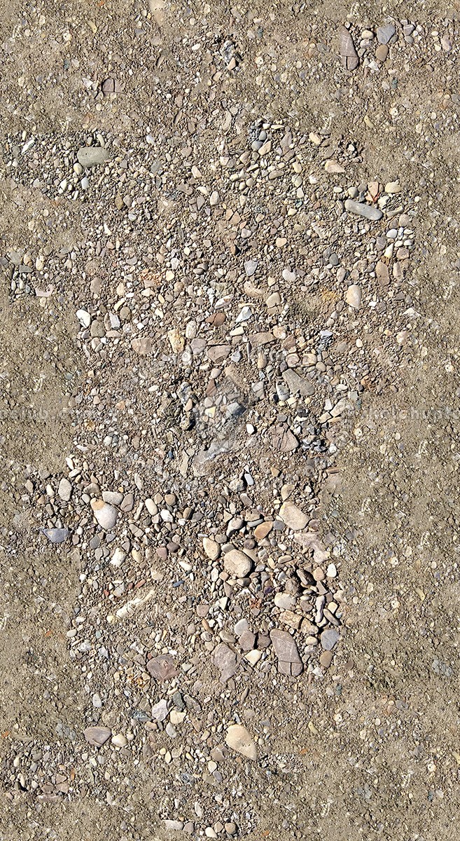 Textures   -   ARCHITECTURE   -   ROADS   -   Stone roads  - Dirt road with stones texture seamless 17323 (seamless)