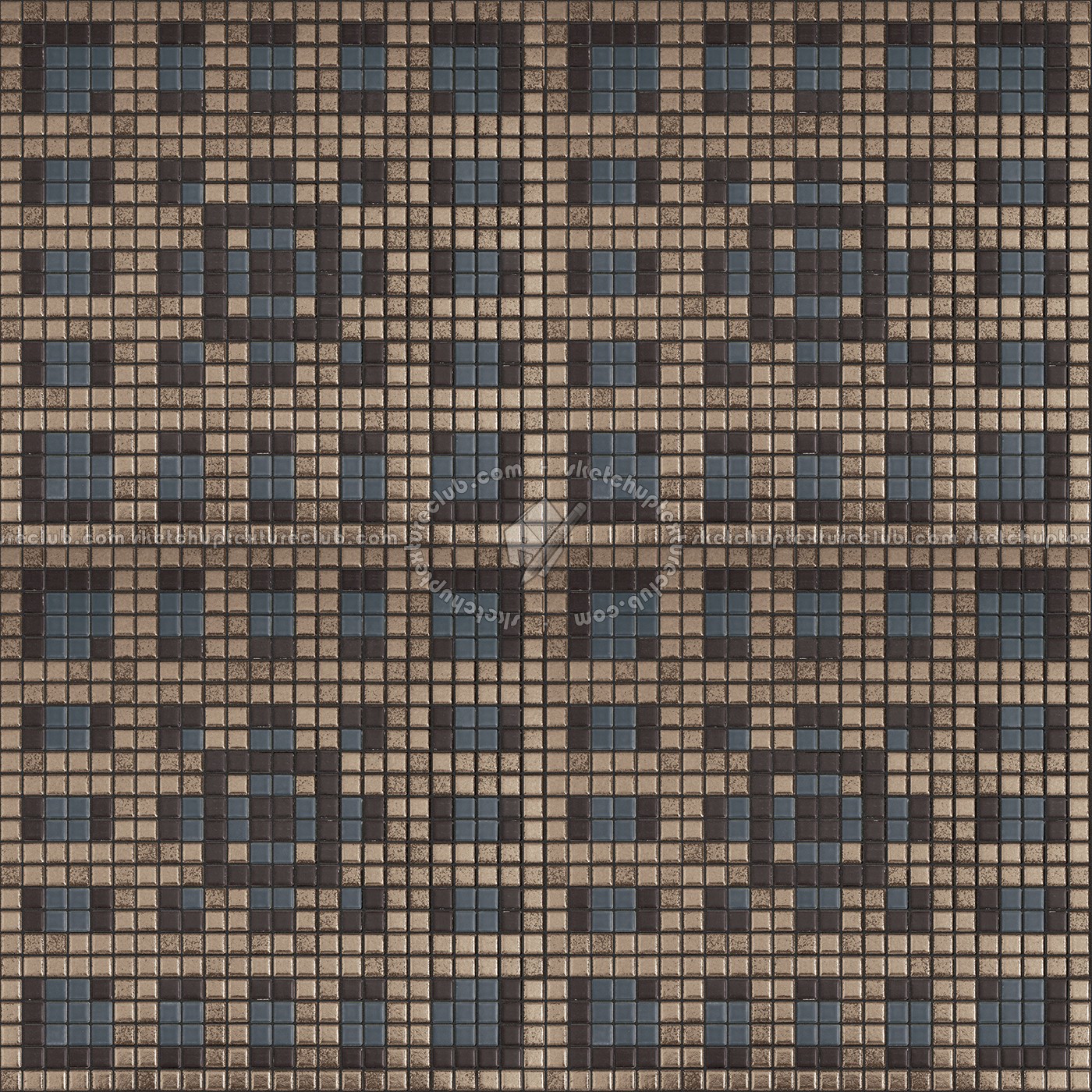 Textures   -   ARCHITECTURE   -   TILES INTERIOR   -   Mosaico   -   Classic format   -   Patterned  - Mosaico patterned tiles texture seamless 15091 (seamless)