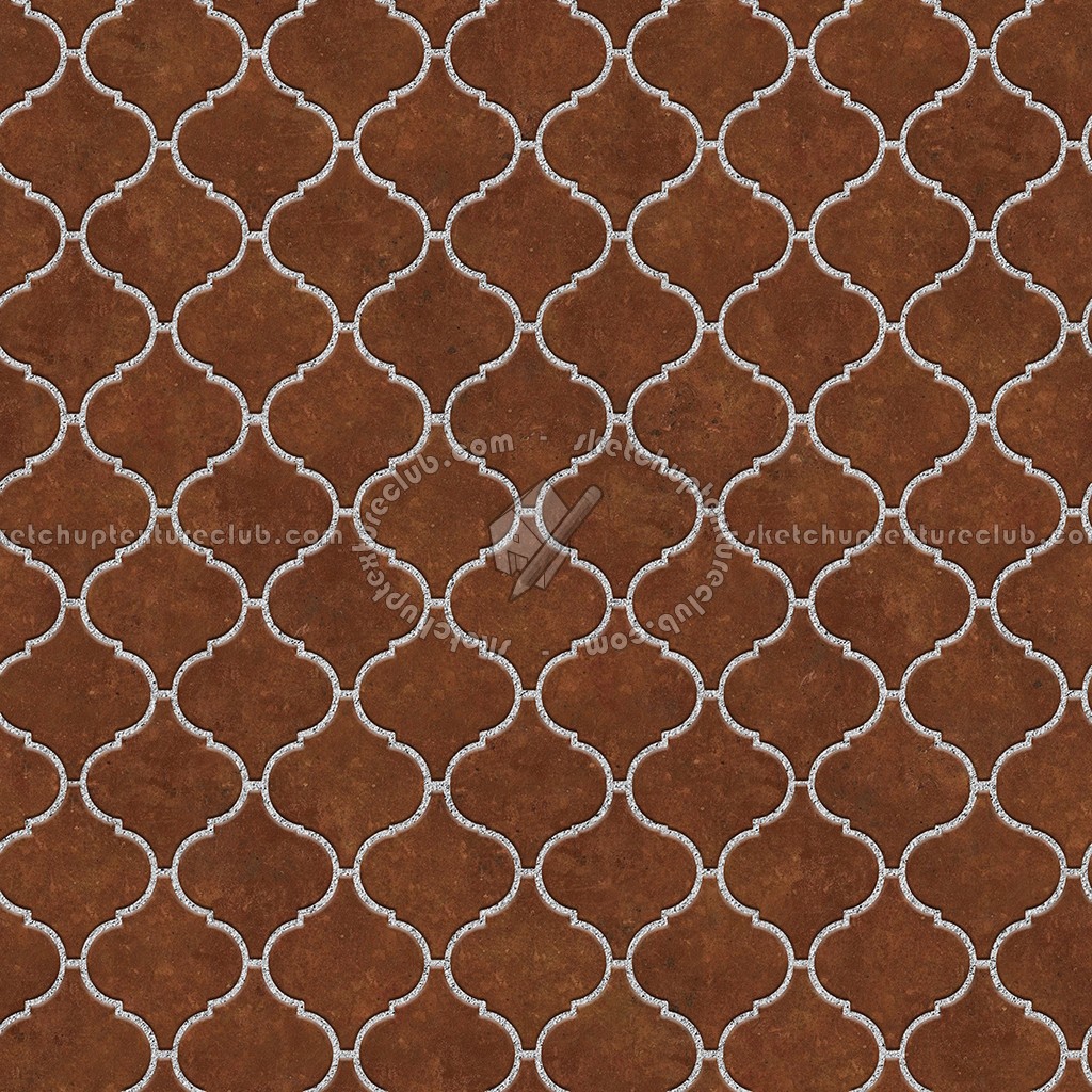 Textures - ARCHITECTURE - PAVING OUTDOOR - Terracotta - Blocks mixed - Paving cotto mixed size texture seamless 06632 (seamless)