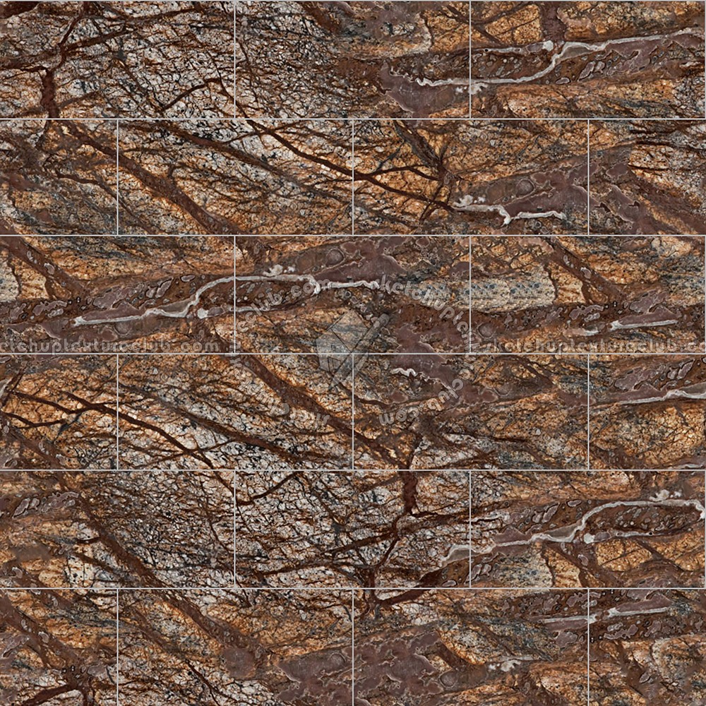 Textures   -   ARCHITECTURE   -   TILES INTERIOR   -   Marble tiles   -   Brown  - Picasso brown marble tile texture seamless 14244 (seamless)