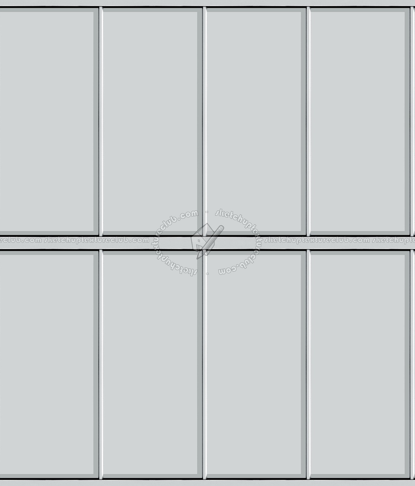 Textures   -   MATERIALS   -   METALS   -   Facades claddings  - White metal facade cladding texture seamless 10164 (seamless)