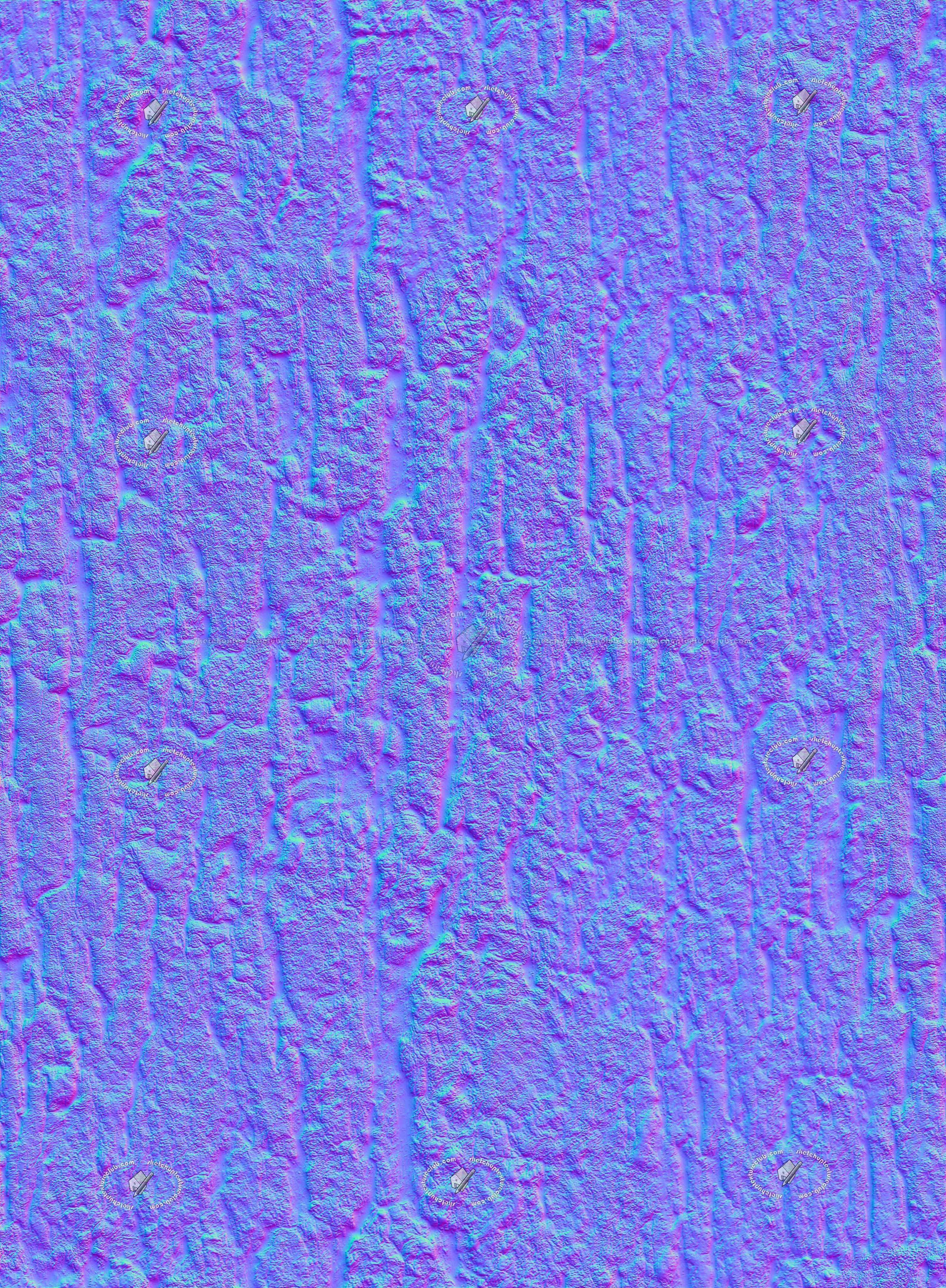 Textures   -   NATURE ELEMENTS   -   BARK  - White oak bark texture seamless 21246 - Normal