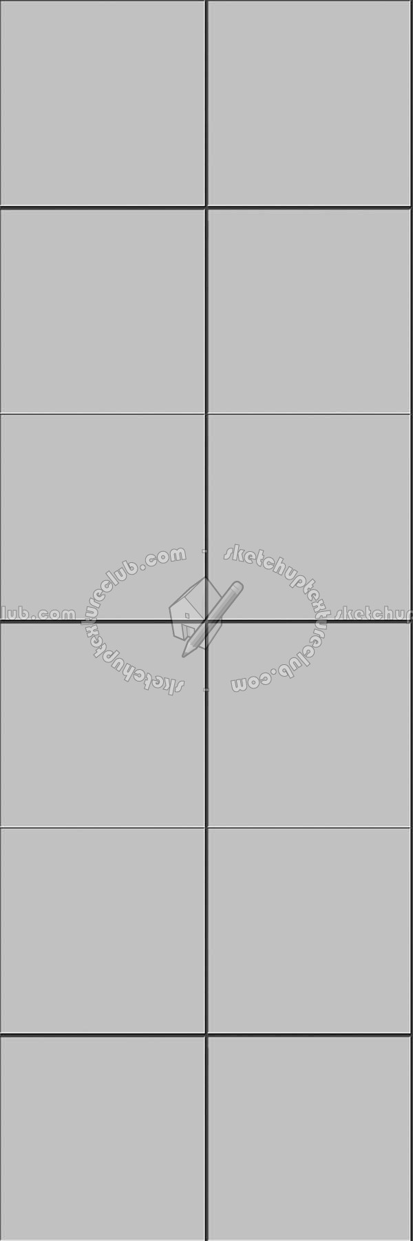 Textures   -   ARCHITECTURE   -   TILES INTERIOR   -   Ornate tiles   -   Floral tiles  - Ceramic floral tiles texture seamless 19228 - Bump