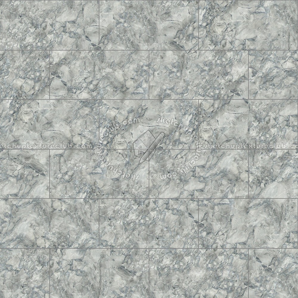 Textures   -   ARCHITECTURE   -   TILES INTERIOR   -   Marble tiles   -   White  - Fantasy white marble floor tile texture seamless 14868 (seamless)