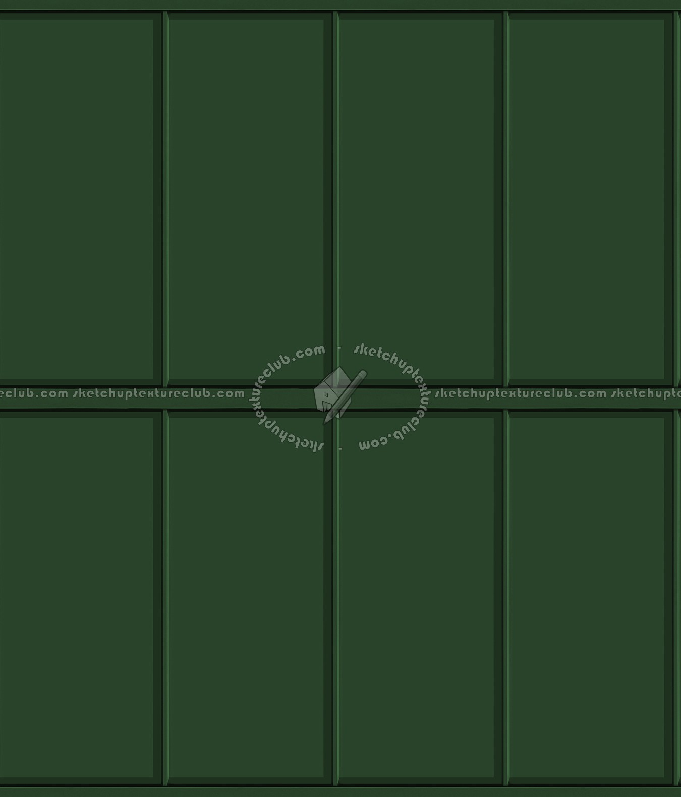 Textures   -   MATERIALS   -   METALS   -   Facades claddings  - Green metal facade cladding texture seamless 10165 (seamless)