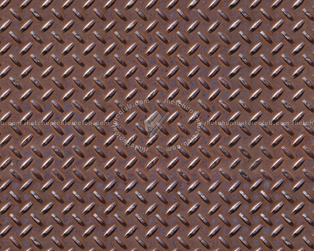 Textures - MATERIALS - METALS - Plates - Iron rusty metal plate texture seamless 10639 (seamless)