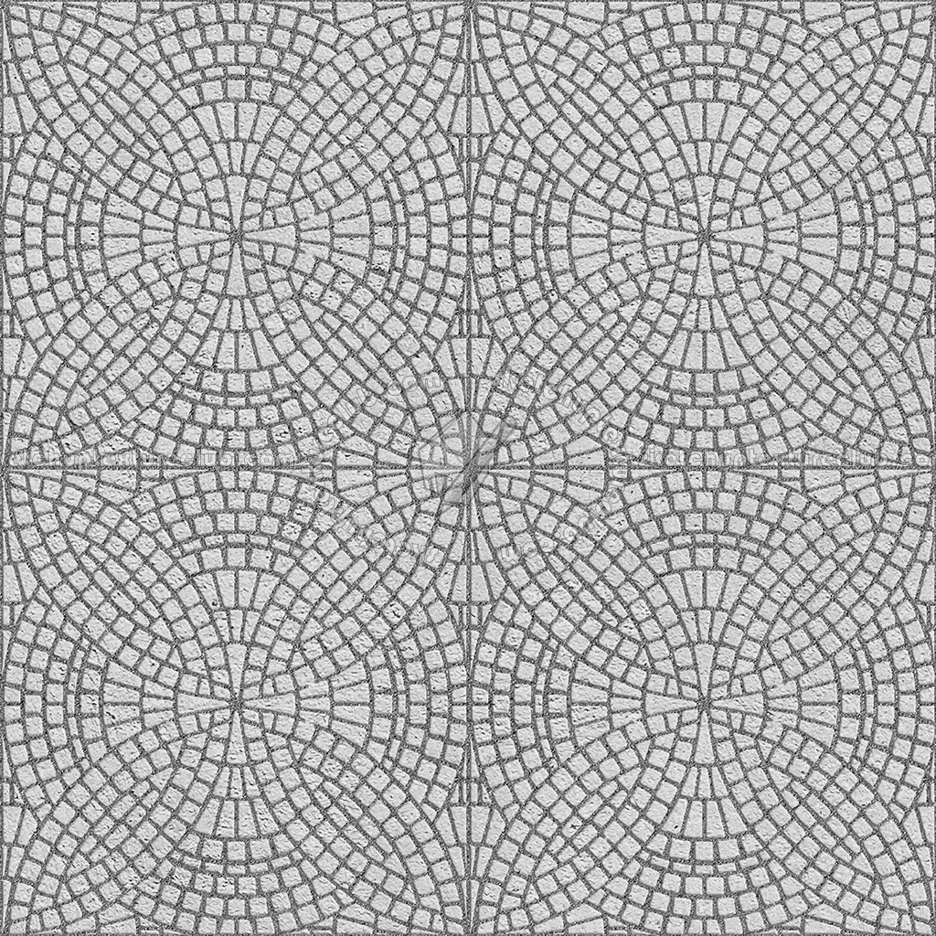 Textures - ARCHITECTURE - PAVING OUTDOOR - Pavers stone - Cobblestone - Cobblestone paving texture seamless 06473 (seamless)