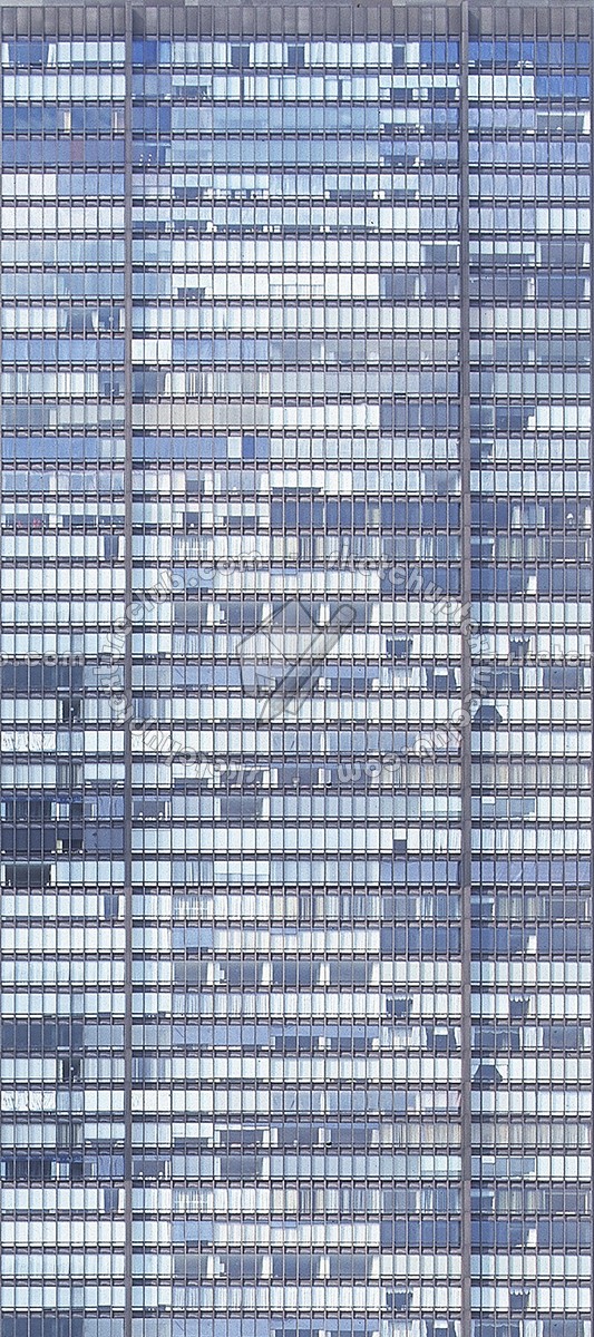 Textures - ARCHITECTURE - BUILDINGS - Skycrapers - Glass building skyscraper texture seamless 01012 (seamless)