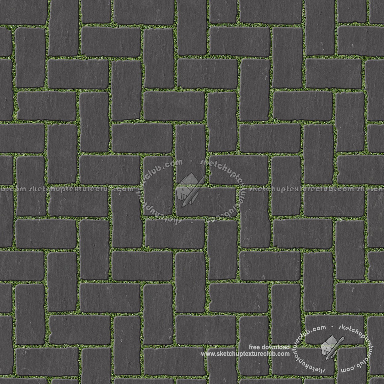 Textures - ARCHITECTURE - PAVING OUTDOOR - Parks Paving - Grey profido park paving texture seamless 18822 (seamless)