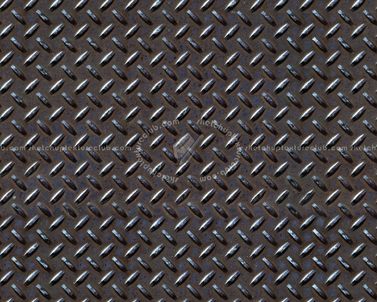 Textures   -   MATERIALS   -   METALS   -   Plates  - Iron rusty metal plate texture seamless 10640 (seamless)