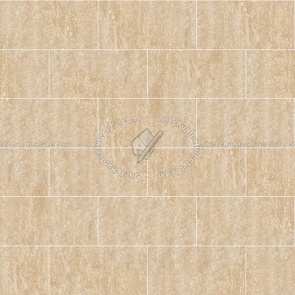 Textures   -   ARCHITECTURE   -   TILES INTERIOR   -   Marble tiles   -   Travertine  - Roman travertine floor tile texture seamless 14727 (seamless)
