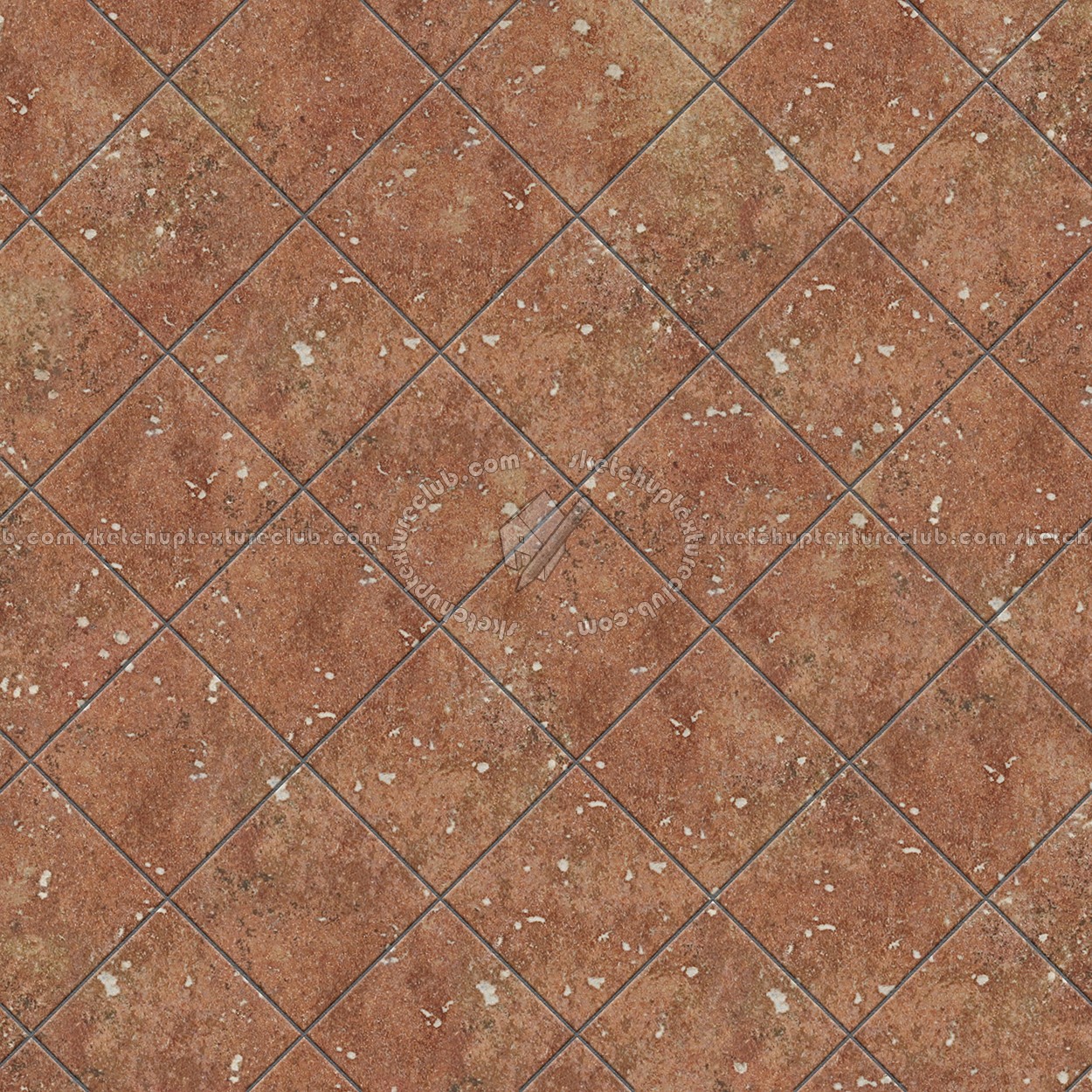 Textures - ARCHITECTURE - TILES INTERIOR - Terracotta tiles - Antique terracotta tile texture seamless 16077 (seamless)