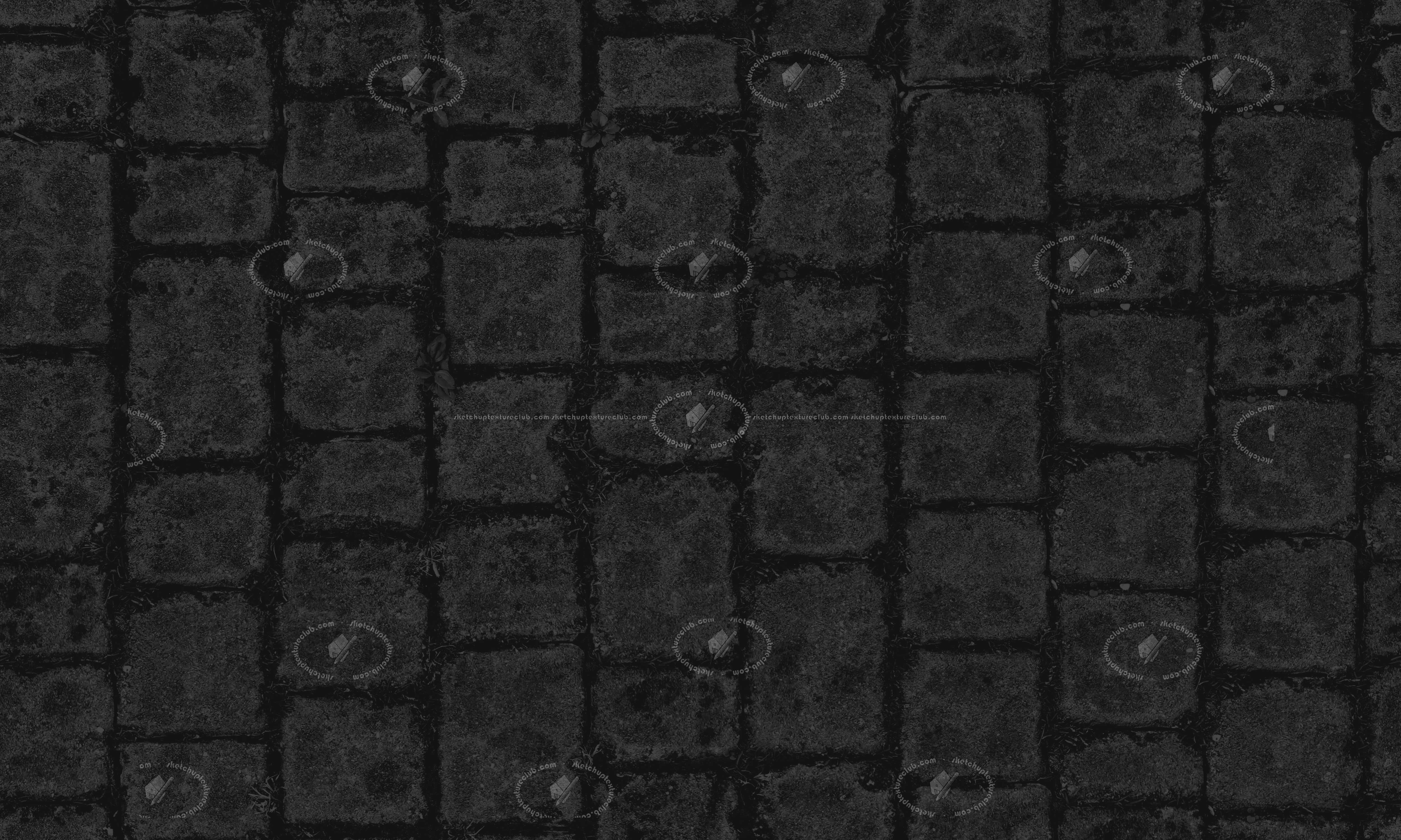 Textures   -   ARCHITECTURE   -   PAVING OUTDOOR   -   Concrete   -   Blocks mixed  - Concrete paving outdoor texture seamless 20558 - Specular